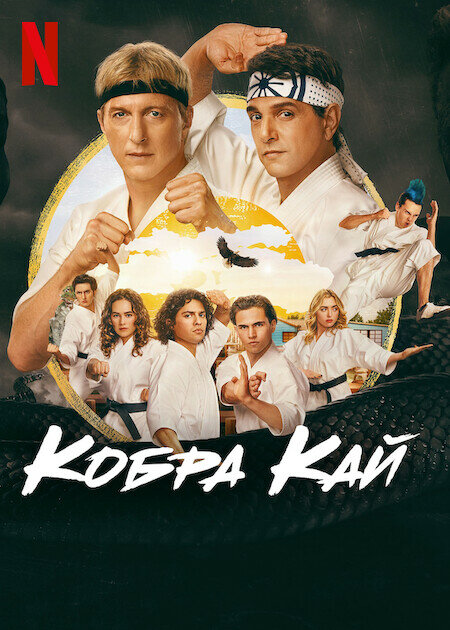 Кобра Кай - постер сериала